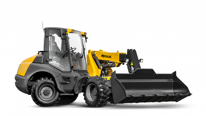 kovası dönen yükleyici